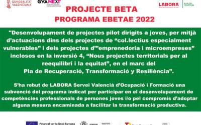 Equlibrium CW participa en PROGRAMA EBETAE 2022 de LABORA
